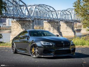 2019 BMW M6 Coupe on ADV.1 Wheels (ADV5.2 TRACK SPEC ADVANCED) (Black Sapphire Metallic)